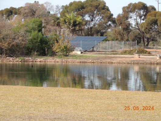 Solar, Lake, Pump at Inland Botanical Garden